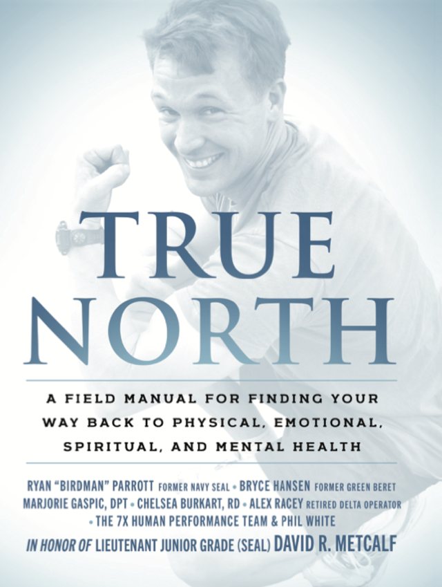 True North — A Field Manual for Finding Your Way Back — book cover honoring David R. Metcalf